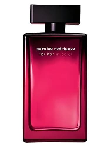 Frasco del perfume Narciso Rodriguez For Her In Color de Narciso Rodriguez — fragancia femenino