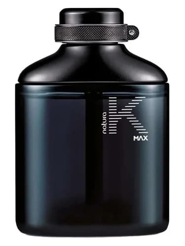 Frasco del perfume K Max de Natura — fragancia masculino