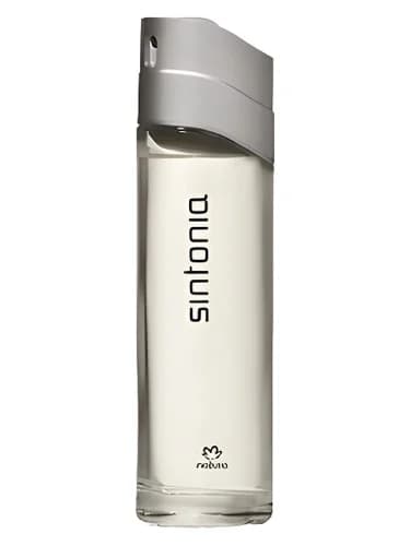 Frasco del perfume Sintonia de Natura — fragancia masculino