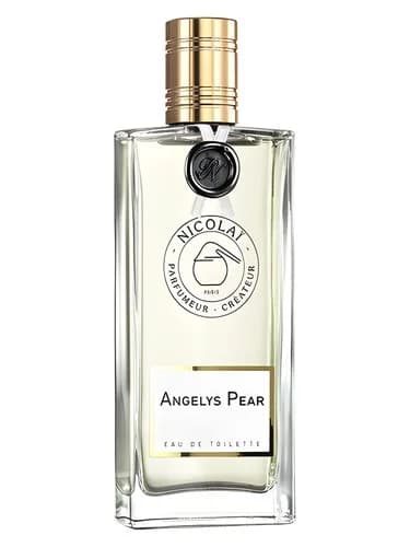 Frasco del perfume Angelys Pear de Nicolai Parfumeur Createur — fragancia unisex