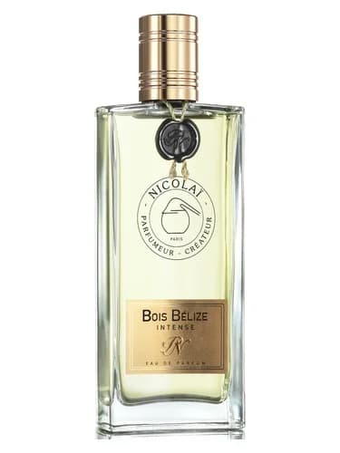 Frasco del perfume Bois Belize Intense de Nicolai Parfumeur Createur — fragancia unisex