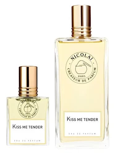 Frasco del perfume Kiss Me Tender de Nicolai Parfumeur Createur — fragancia femenino