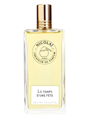 Frasco del perfume Le Temps D Une Fete de Nicolai Parfumeur Createur — fragancia femenino