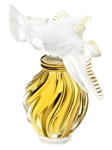 Frasco del perfume L Air Du Temps Cristal D Or de Nina Ricci — fragancia femenino