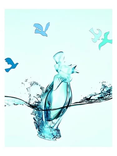 Frasco del perfume L Eau Du Temps de Nina Ricci — fragancia femenino