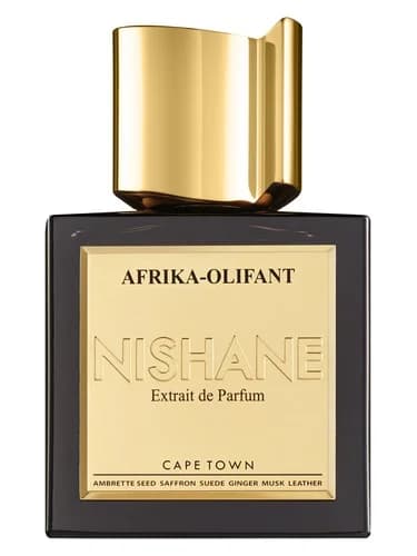 Frasco del perfume Afrika Olifant de Nishane — fragancia unisex