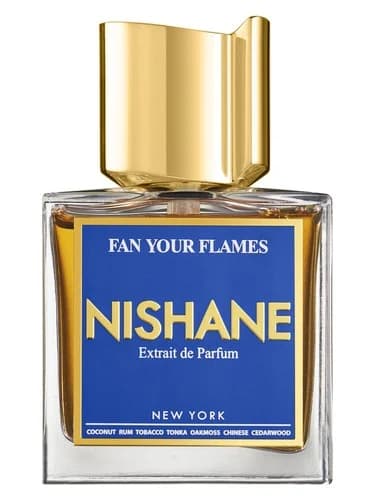 Frasco del perfume Fan Your Flames de Nishane — fragancia unisex