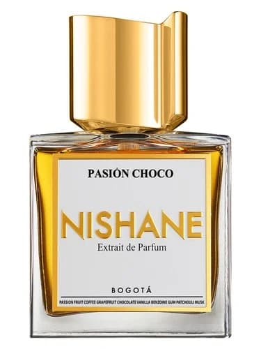 Frasco del perfume Pasion Choco de Nishane — fragancia unisex