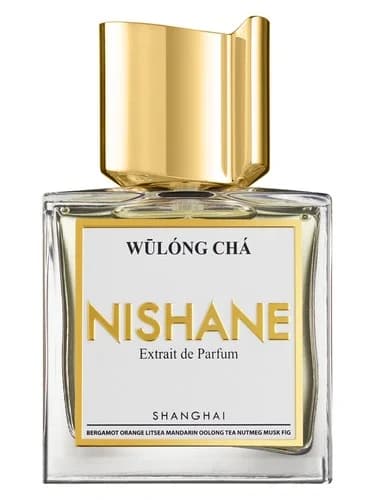 Frasco del perfume Wulong Cha de Nishane — fragancia unisex