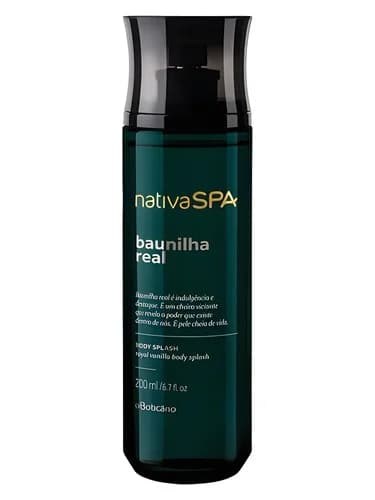 Frasco del perfume Baunilha Real de O Boticario — fragancia femenino