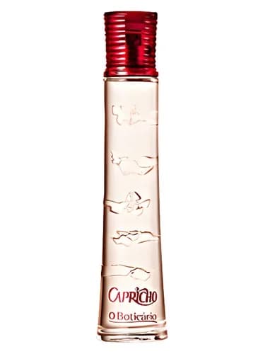 Frasco del perfume Capricho de O Boticario — fragancia femenino