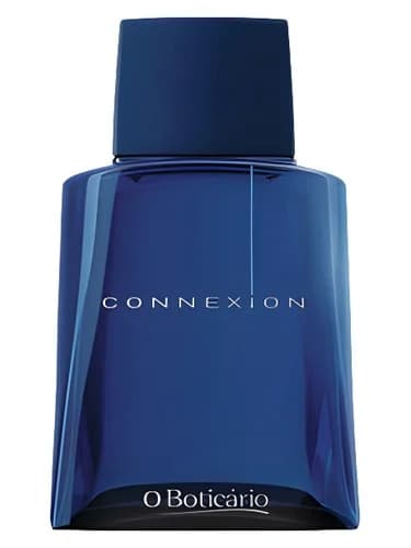 Frasco del perfume Connexion de O Boticario — fragancia masculino