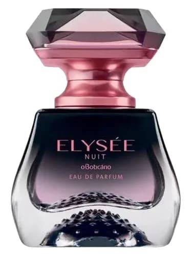 Frasco del perfume Elysee Nuit de O Boticario — fragancia femenino