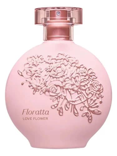 Frasco del perfume Floratta Love Flower de O Boticario — fragancia femenino