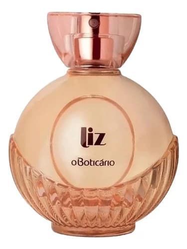 Frasco del perfume Liz de O Boticario — fragancia femenino