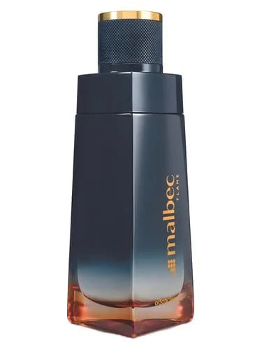 Frasco del perfume Malbec Flame de O Boticario — fragancia masculino