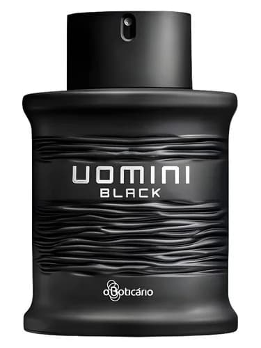 Frasco del perfume Uomini Black de O Boticario — fragancia masculino