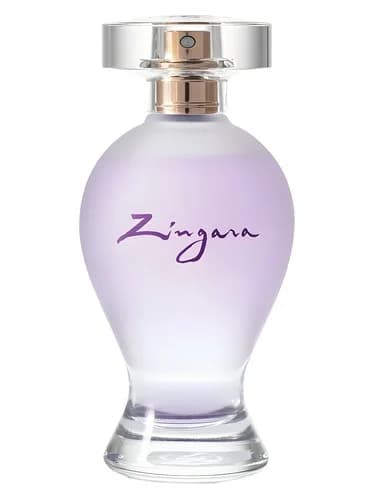 Frasco del perfume Zingara de O Boticario — fragancia femenino