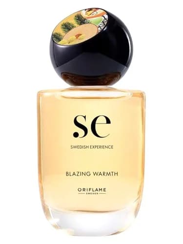 Frasco del perfume Se Swedish Experience Blazing Warmth de Oriflame — fragancia unisex