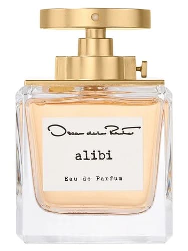 Frasco del perfume Alibi Eau De Parfum de Oscar De La Renta — fragancia femenino
