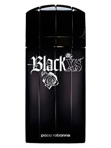 Frasco del perfume Black Xs de Paco Rabanne — fragancia masculino