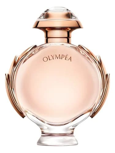 Frasco del perfume Olympea de Paco Rabanne — fragancia femenino