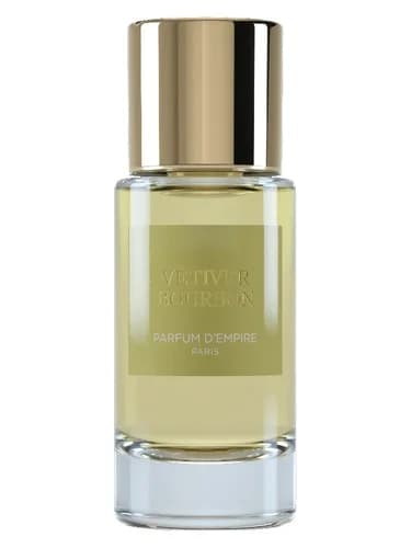 Frasco del perfume Vetiver Bourbon de Parfum D Empire — fragancia unisex