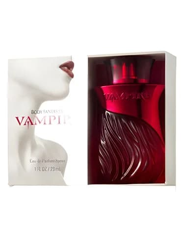 Frasco del perfume Body Fantasies Vampire de Parfums De Coeur — fragancia femenino