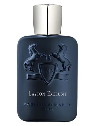 Frasco del perfume Layton Exclusif de Parfums De Marly — fragancia unisex