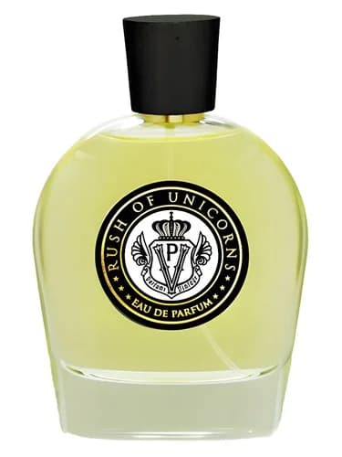 Frasco del perfume Rush Of Unicorns de Parfums Vintage — fragancia unisex