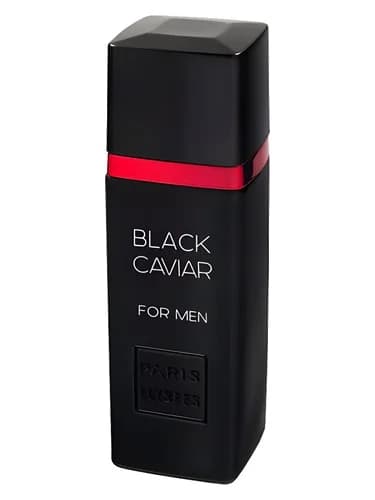 Frasco del perfume Black Caviar For Men de Paris Elysees — fragancia masculino