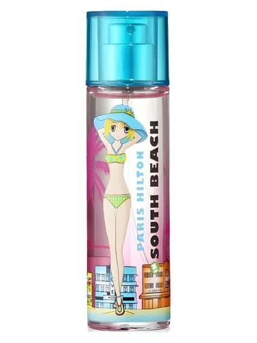 Frasco del perfume Passport South Beach de Paris Hilton — fragancia femenino