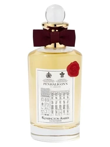 Frasco del perfume Kensington Amber de Penhaligon S — fragancia unisex