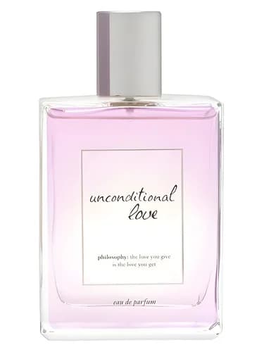 Frasco del perfume Unconditional Love de Philosophy — fragancia femenino