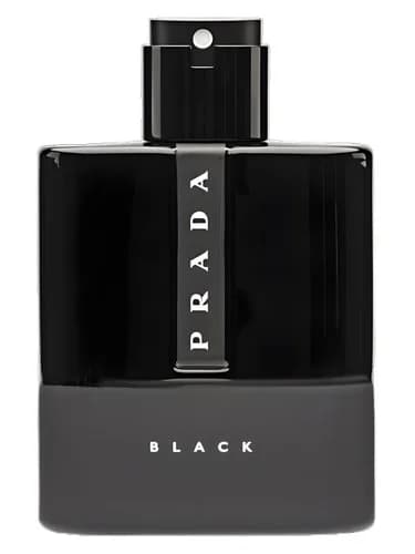 Frasco del perfume Luna Rossa Black de Prada — fragancia masculino