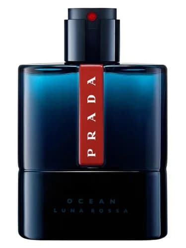 Frasco del perfume Luna Rossa Ocean de Prada — fragancia masculino
