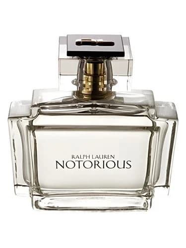 Frasco del perfume Notorious de Ralph Lauren — fragancia femenino