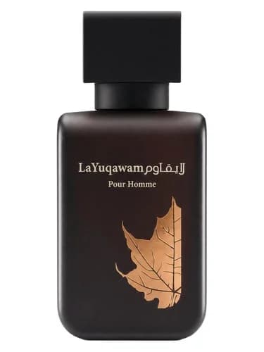 Frasco del perfume La Yuqawam Homme de Rasasi — fragancia masculino
