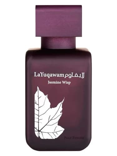 Frasco del perfume La Yuqawam Jasmine Wisp de Rasasi — fragancia femenino