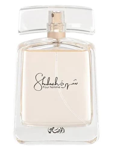 Frasco del perfume Shuhrah Pour Femme de Rasasi — fragancia femenino