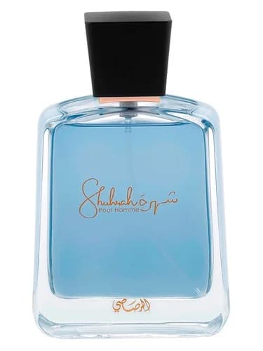 Frasco del perfume Shuhrah Pour Homme de Rasasi — fragancia masculino
