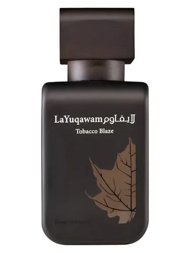 Frasco del perfume Tobacco Blaze de Rasasi — fragancia masculino