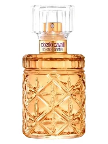 Frasco del perfume Florence Amber de Roberto Cavalli — fragancia femenino