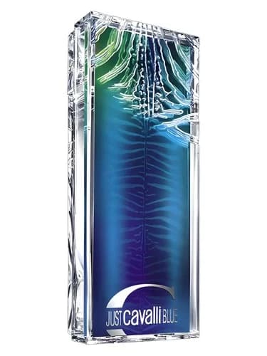 Frasco del perfume Just Cavalli Blue de Roberto Cavalli — fragancia masculino