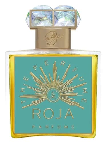 Frasco del perfume Fortnum Mason The Perfume de Roja Dove — fragancia unisex