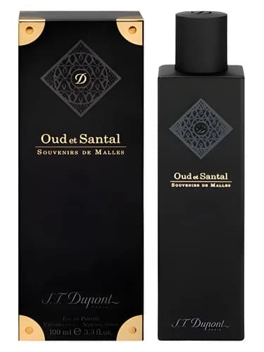 Frasco del perfume Dupont Oud Et Santal de S T Dupont — fragancia unisex