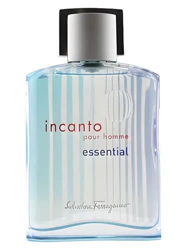 Frasco del perfume Incanto Essential Pour Homme de Salvatore Ferragamo — fragancia masculino