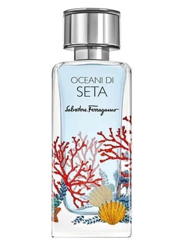 Frasco del perfume Oceani Di Seta de Salvatore Ferragamo — fragancia unisex