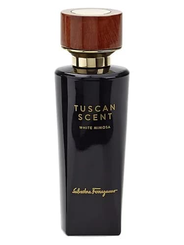 Frasco del perfume White Mimosa de Salvatore Ferragamo — fragancia unisex