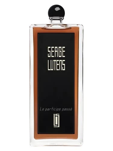 Frasco del perfume Le Participe Passe de Serge Lutens — fragancia unisex
